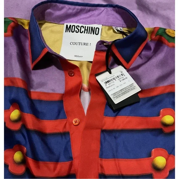 MOSCHINO ~Men Trompe L'œil Shirt (NWT)
